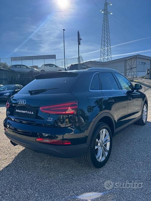 Usata Audi Q3 Advanced 177 CV (130 kW) 2012 Nero SUV