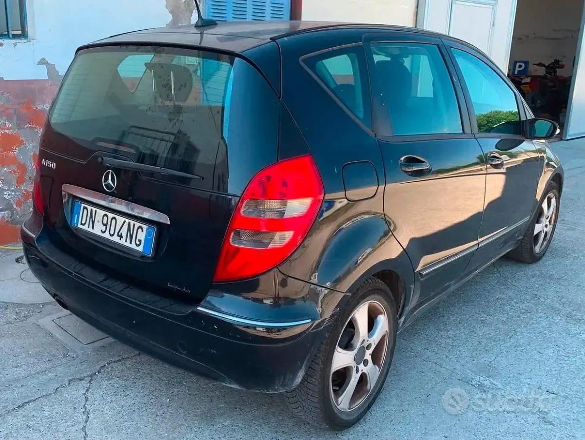 Usata Mercedes A150 95 CV (69 kW) 2008 Nero Berlina