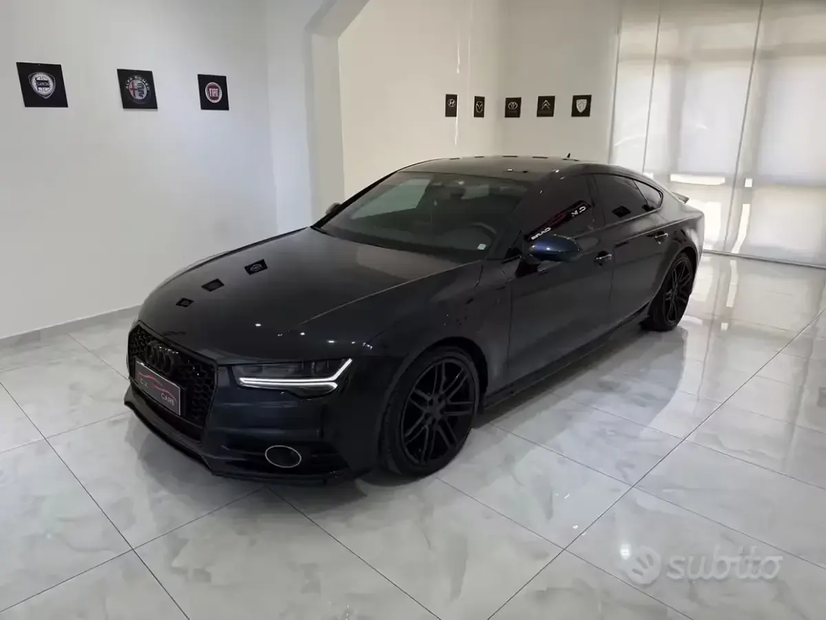 Usata Audi A7 S-Line 272 CV (200 kW) 2015 Bluazzurro Utilitaria