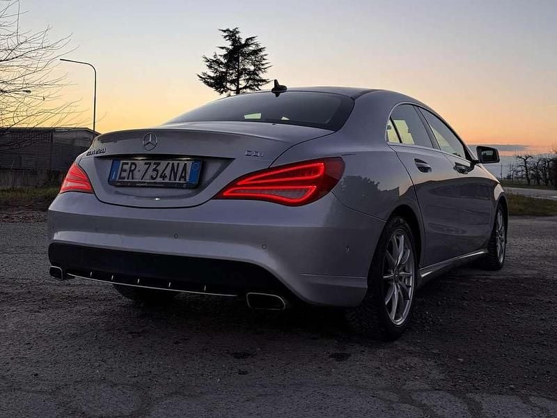 Usata Mercedes CLA220 Premium 170 CV (125 kW) 2013 Argento Berlina