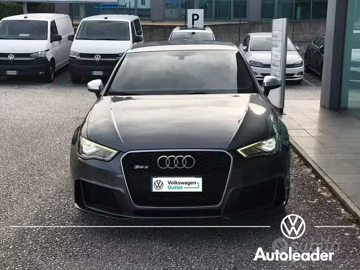Usata Audi RS3 Sport 367 CV (269 kW) 2015 Grigio Berlina