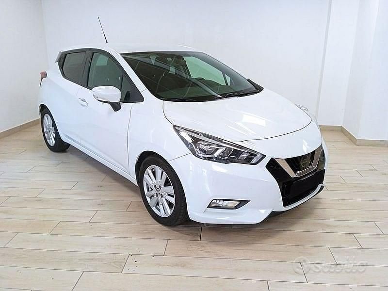 Second-hand Nissan Micra Acenta 101 CP (74 kW) 2019 Alb Hatchback