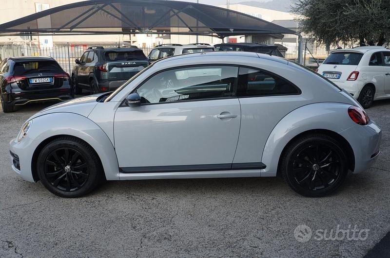 Usata VW Beetle Design 110 CV (80 kW) 2017 Bianco Utilitaria