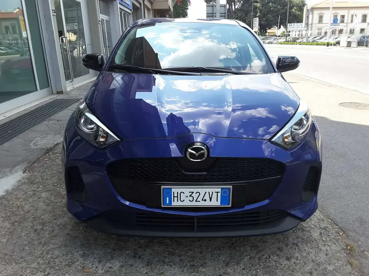 Nuova Mazda 2 Prime-Line 116 CV (85 kW) 2026 Glass blue met Utilitaria