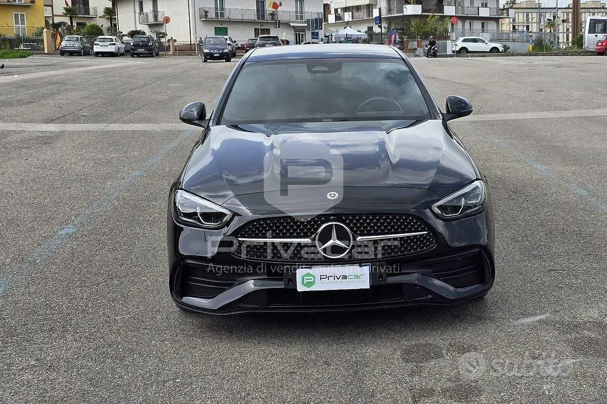 Usata Mercedes C220 Premium 200 CV (147 kW) 2022 Nero Berlina