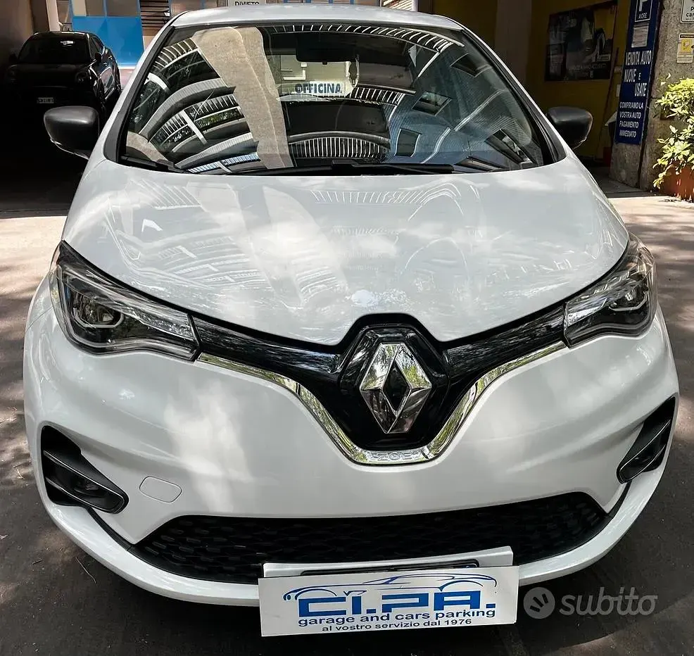 Usata Renault Zoe Life 50 kW (69 CV) 2022 Bianco Utilitaria