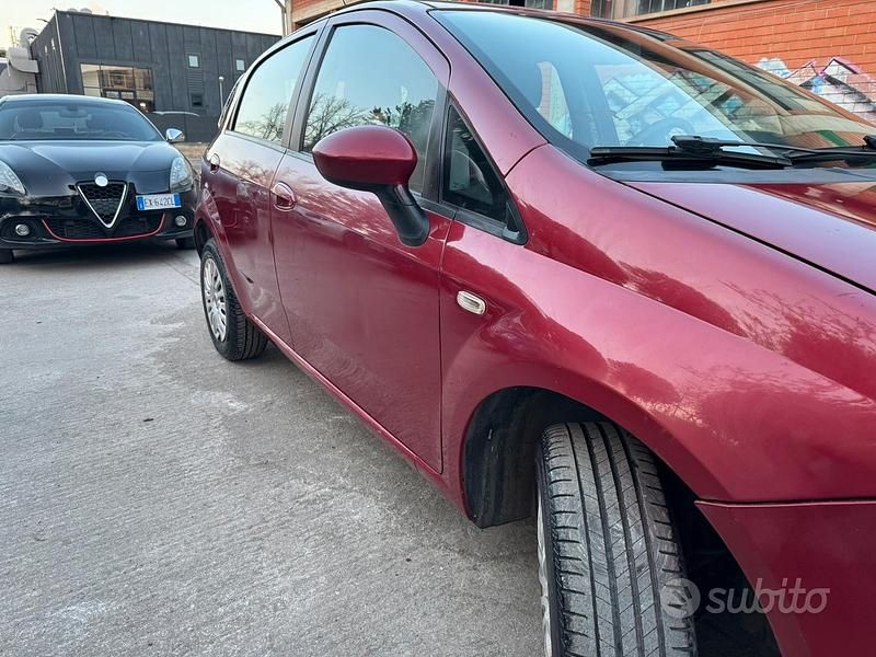 Usata Fiat Punto Evo 77 CV (56 kW) 2010 Rosso Utilitaria