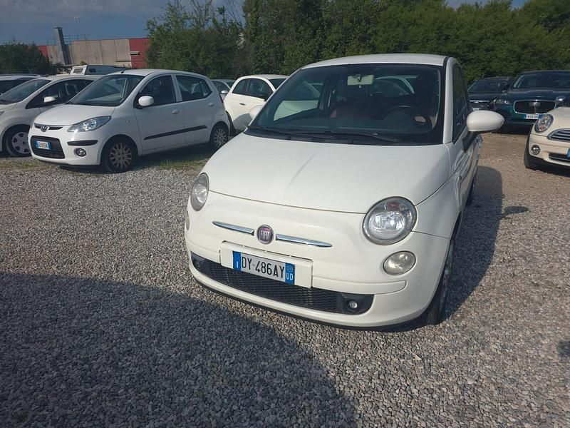 Usata Fiat 500 75 CV (55 kW) 2009 Bianco Cabrio