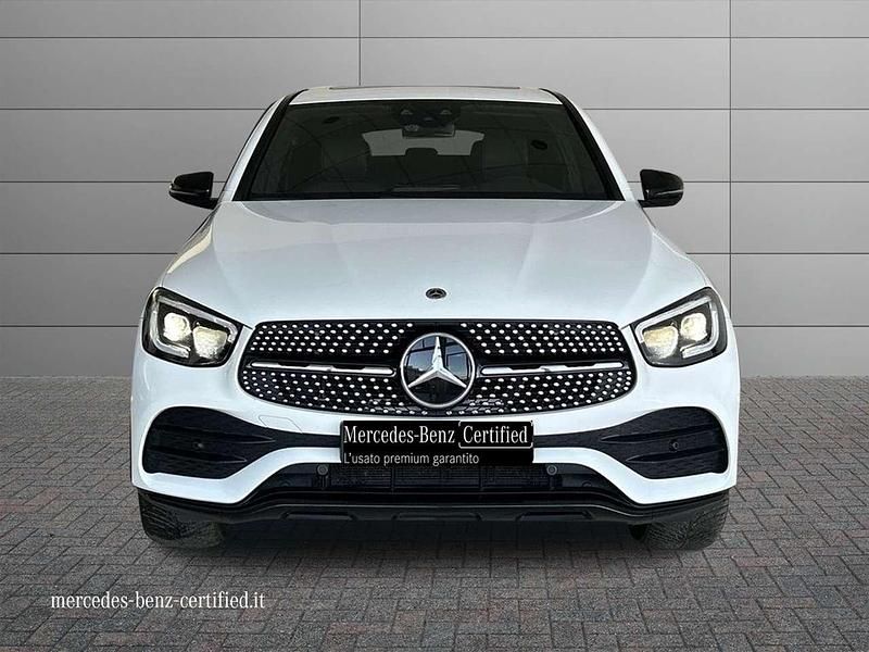 Usata Mercedes GLC300e Premium 194 CV (142 kW) 2021 Bianco Coupé
