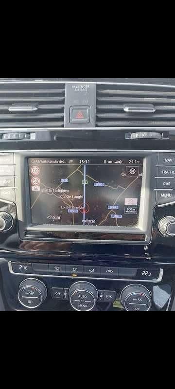 Usata VW Golf VII 110 CV (80 kW) 2016 Nero Berlina