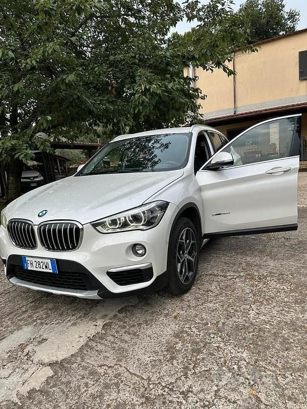 Usata BMW X1 xLine 150 CV (110 kW) 2017 Bianco SUV