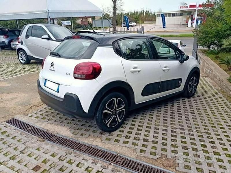 Usata Citroën C3 Shine 102 CV (75 kW) 2019 Bianco Utilitaria