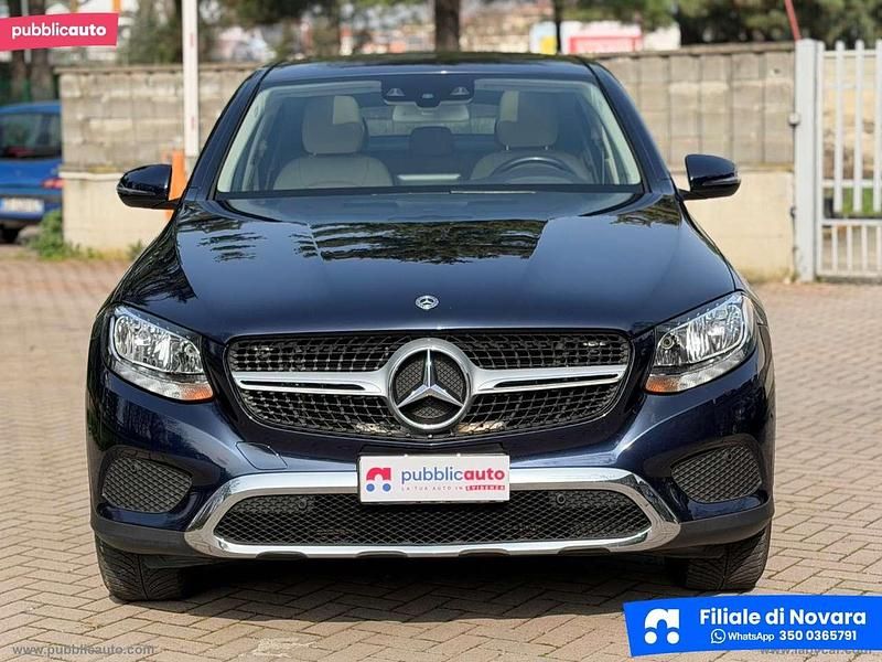 Usata Mercedes GLC250 Executive 204 CV (150 kW) 2018 Blu/azzurro Coupé