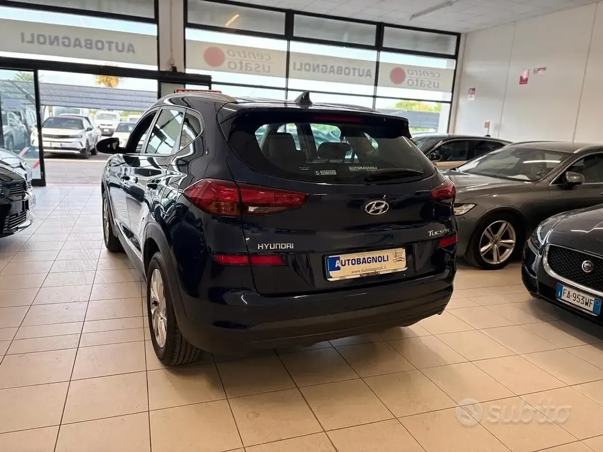 Usata Hyundai Tucson 116 CV (85 kW) 2018 Blu SUV