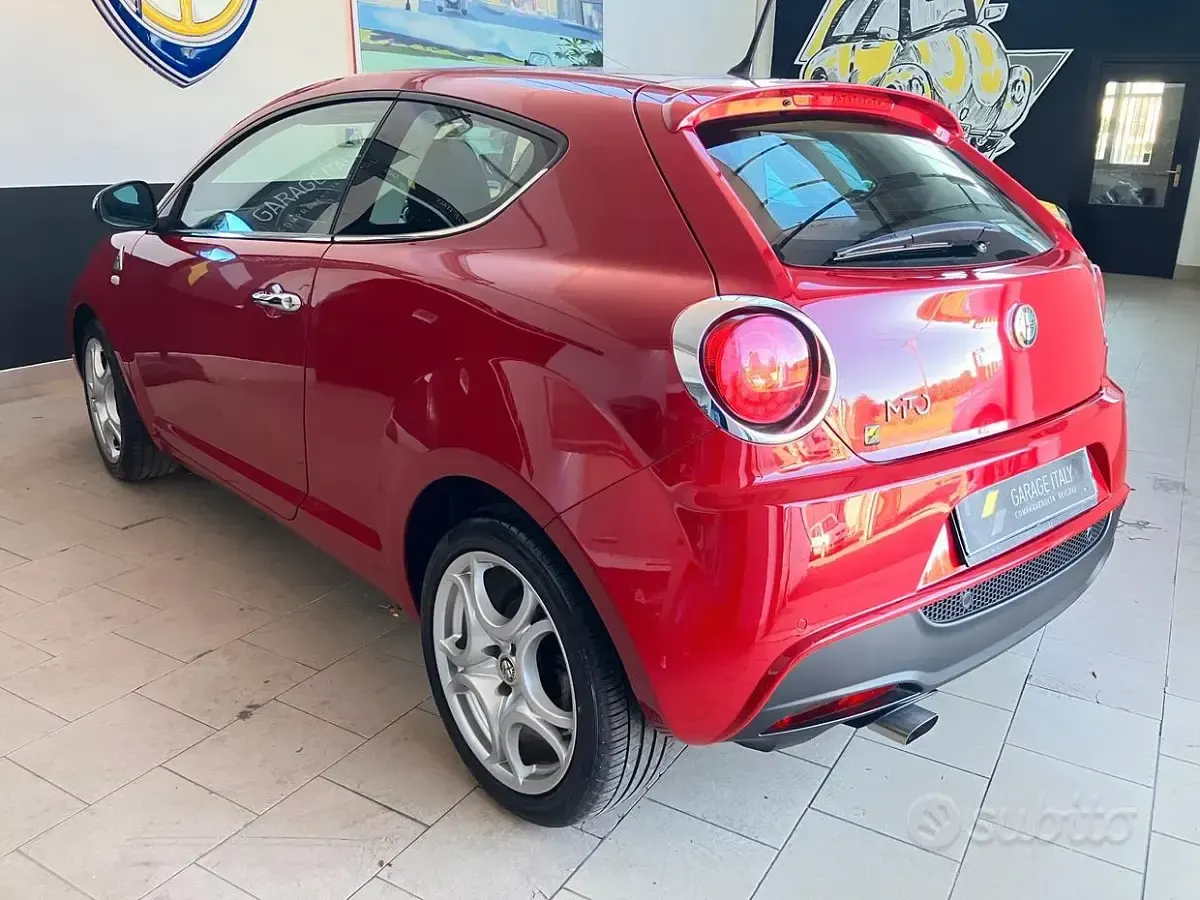 Usata Alfa Romeo MiTo Turismo 105 CV (77 kW) 2011 Rosso Utilitaria