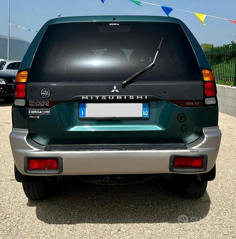 Usata Mitsubishi Pajero Sport 2004 Verde SUV