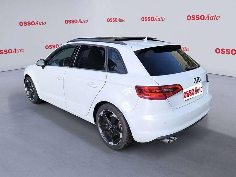 Usata Audi A3 Sportback Ambition 150 CV (110 kW) 2013 Bianco Utilitaria