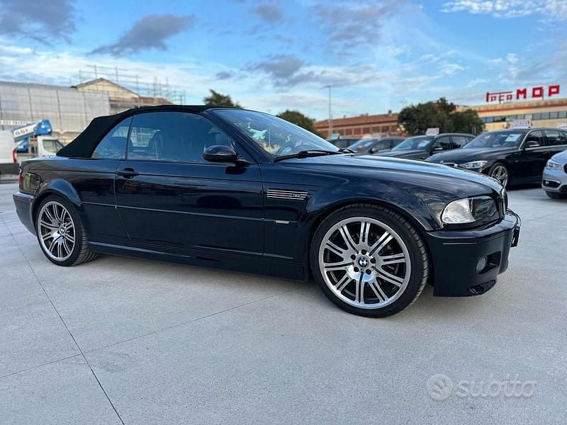Usata BMW M3 343 CV (252 kW) 2002 Nero Cabrio