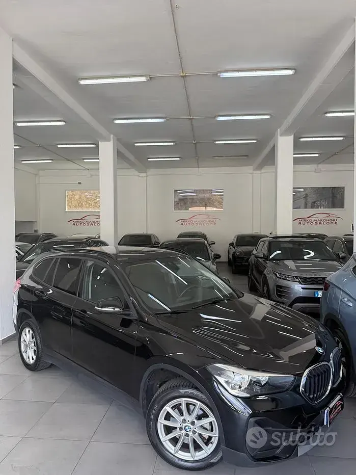 Usata BMW X1 Sport Line 150 CV (110 kW) 2022 Nero SUV
