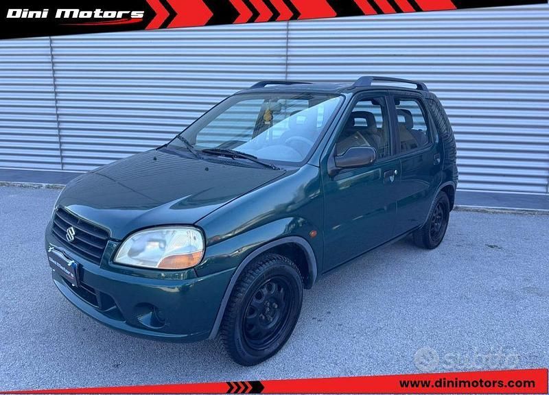 Usata Suzuki Ignis GL 83 CV (61 kW) 2001 Verde Utilitaria