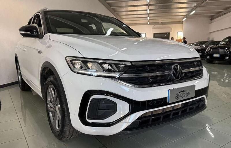Usata VW T-Roc R-line 110 CV (80 kW) 2022 Bianco SUV