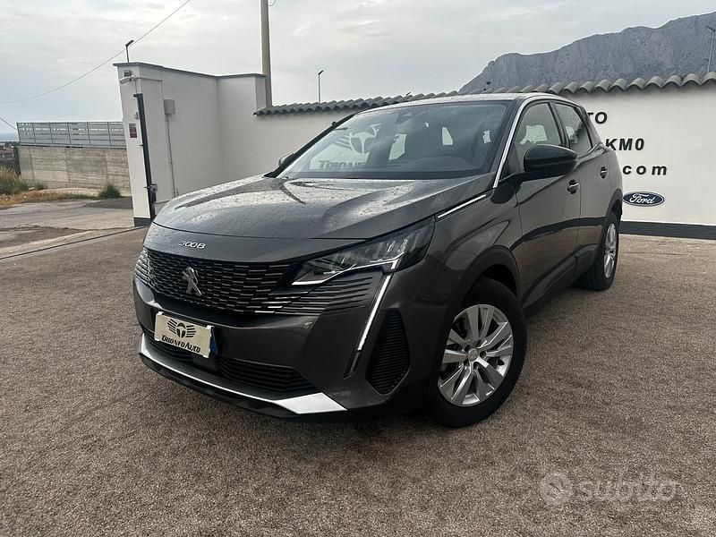 Usata Peugeot 3008 Active 131 CV (96 kW) 2021 Grigio Station wagon