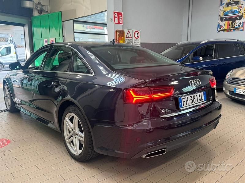 Usata Audi A6 Business 190 CV (139 kW) 2017 Blu Berlina