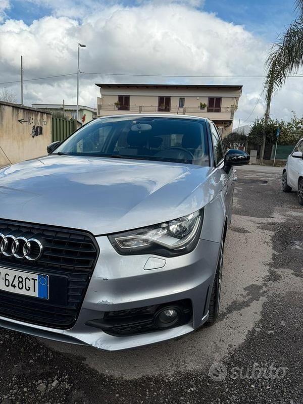 Usata Audi A1 S-Line 95 CV (69 kW) 2014 Grigio Utilitaria