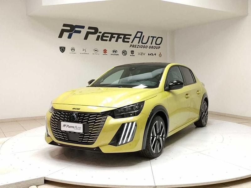 Usata Peugeot e-208 GTi 114 kW (156 CV) 2024 B0mm0b jaune agueda Utilitaria