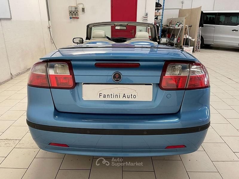 Usata Saab 9-3 Cabriolet Vector 175 CV (128 kW) 2006 Blu Cabrio