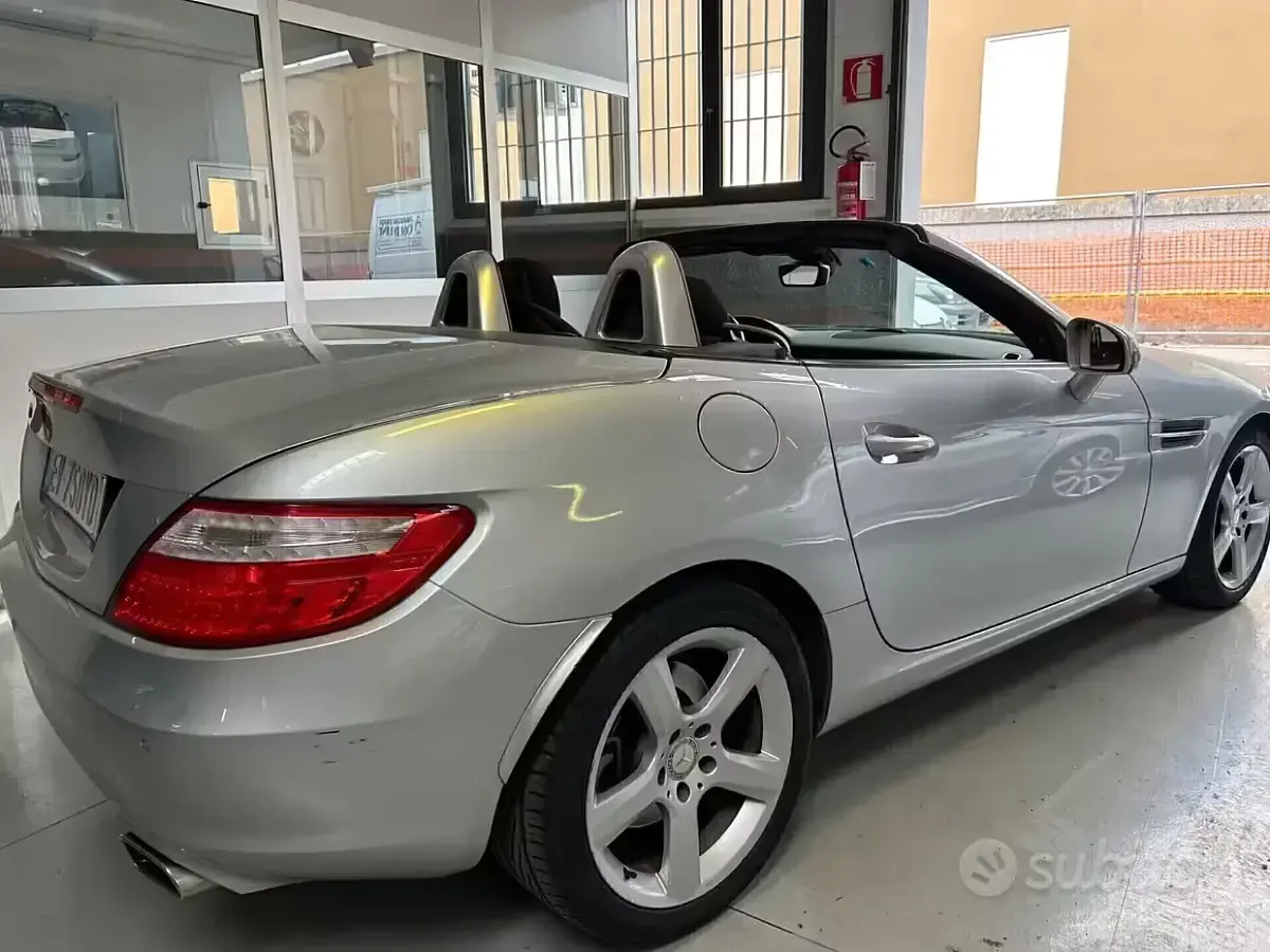 Occasion Mercedes SLK200 184 ch (135 kW) 2014 Gris Cabriolet