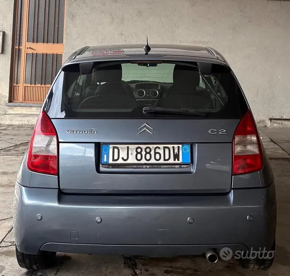 Usata Citroën C2 VTR Sport 68 CV (50 kW) 2007 Grigio Utilitaria