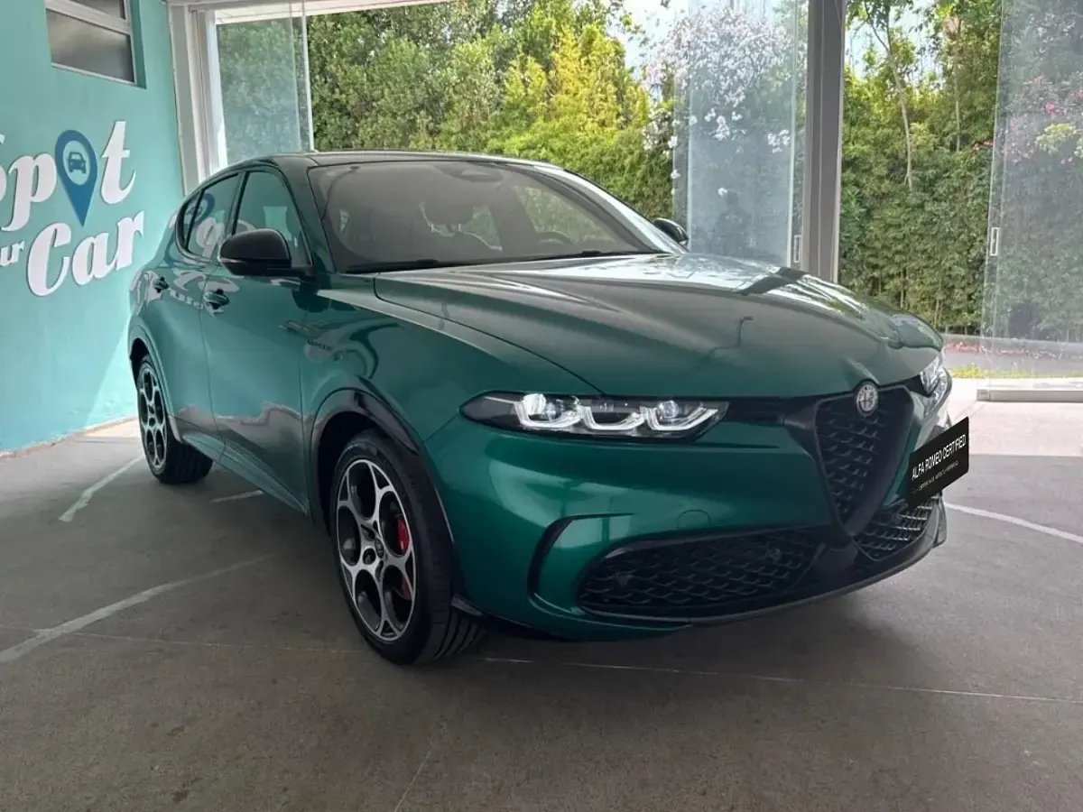 Usata Alfa Romeo Tonale Veloce 131 CV (96 kW) 2024 Verde SUV