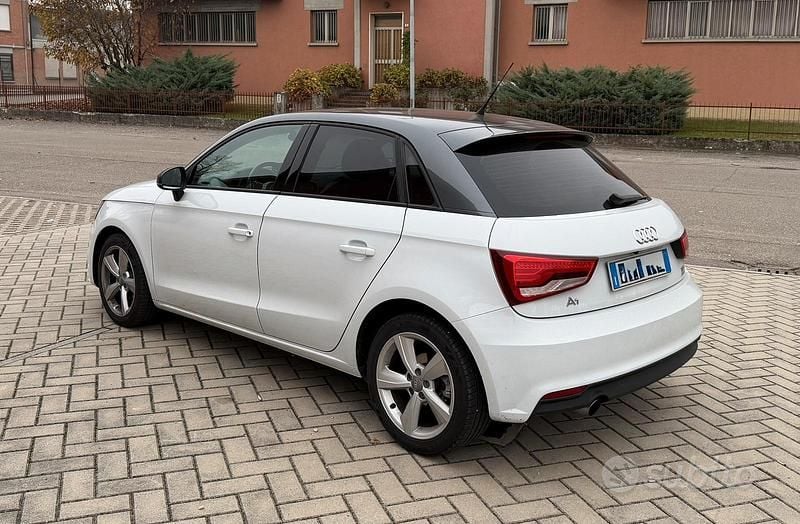 Usata Audi A1 Sportback 90 CV (66 kW) 2015 Bianco Utilitaria