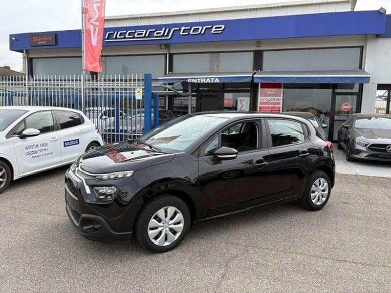 Usata Citroën C3 Feel 82 CV (60 kW) 2021 Nero Utilitaria