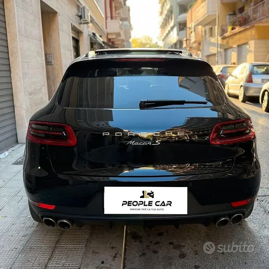 Usata Porsche Macan 250 CV (183 kW) 2016 Nero SUV