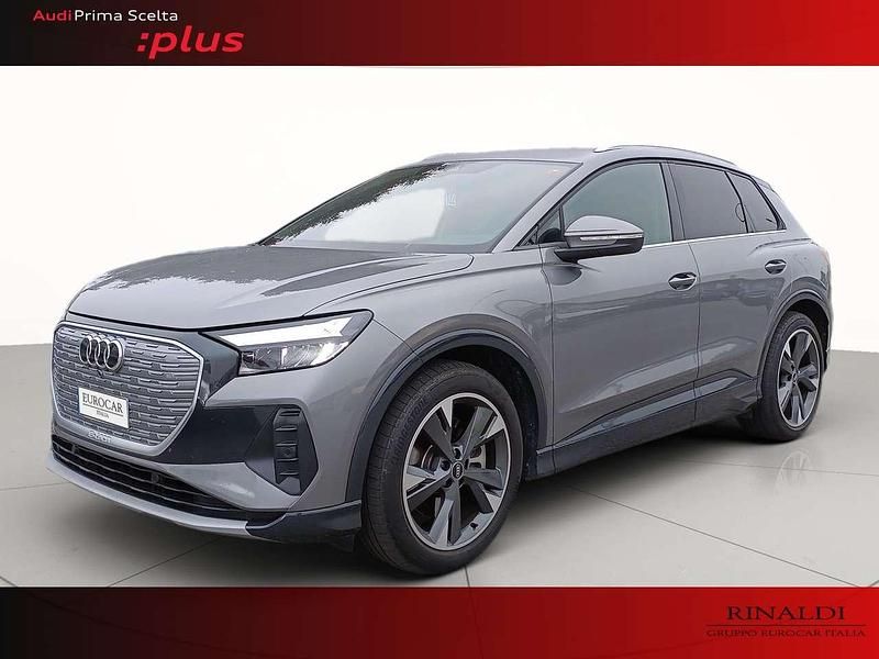 2l grigio tifone metallizzato Usata 2022 Audi Q4 e-tron Advanced SUV | 32.700 € (Buon prezzo) - Immagine 1/4