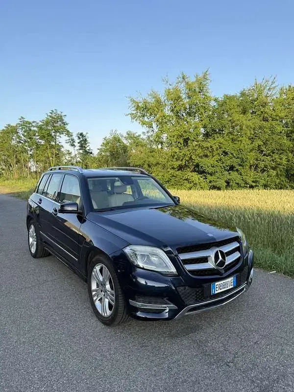 Usata Mercedes GLK220 170 CV (125 kW) 2013 Blu/azzurro SUV