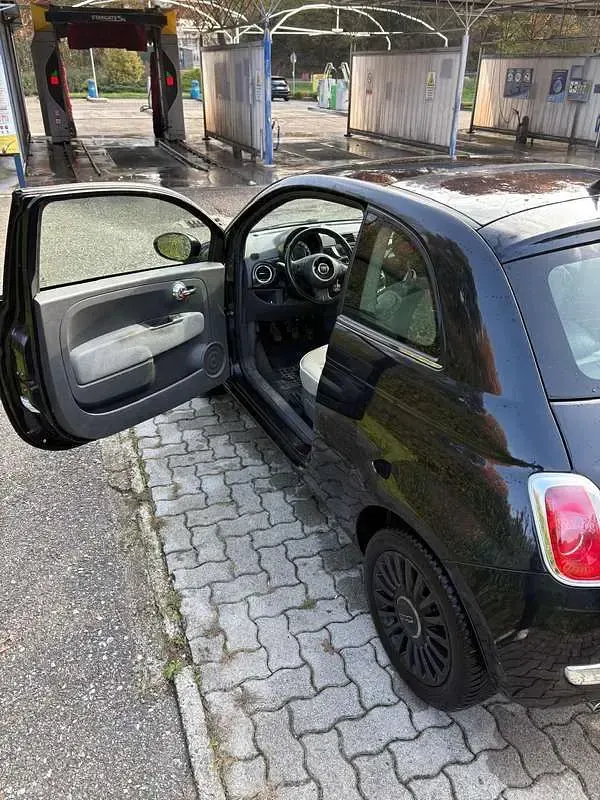 Usata Fiat 500 Lounge 69 CV (50 kW) 2010 Nero Utilitaria
