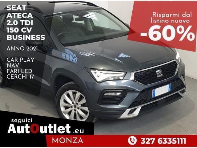 Grigio scuro Usata 2021 Seat Ateca Business SUV | 16.290 € (Super prezzo) - Immagine 1/4