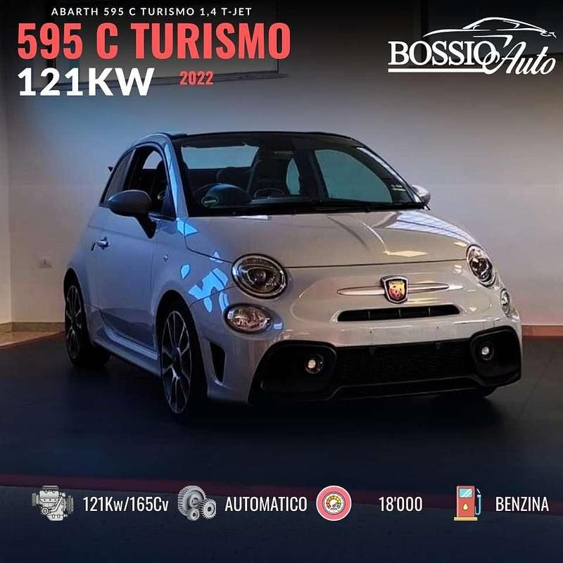 Usata Abarth 595C Turismo 165 CV (121 kW) 2022 Grigio Cabrio