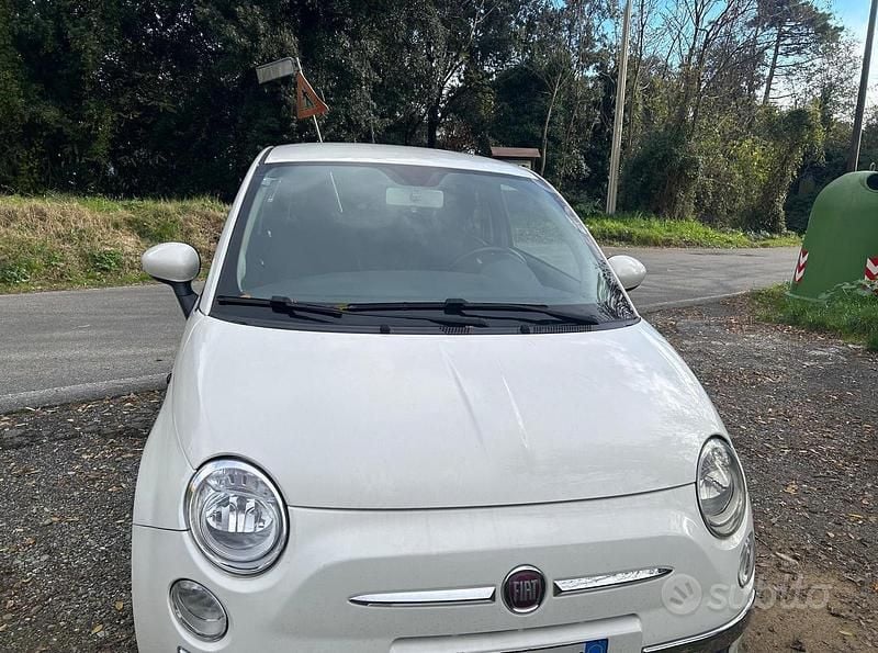 Usata Fiat 500 Sport 75 CV (55 kW) 2009 Bianco Cabrio