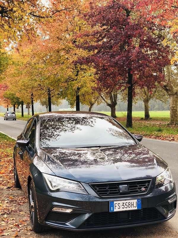Usata Seat Leon FR 131 CV (96 kW) 2018 Berlina