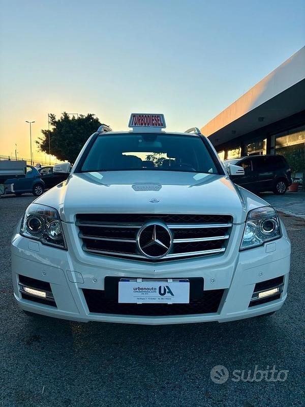 Usata Mercedes GLK220 170 CV (125 kW) 2012 Bianco SUV