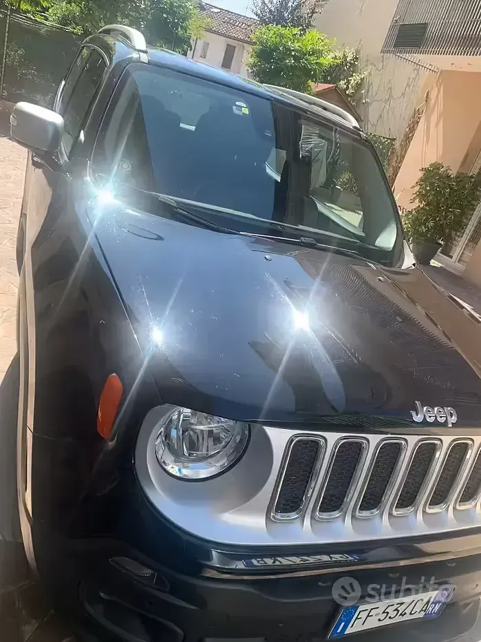 Usata Jeep Renegade 120 CV (88 kW) 2016 Nero SUV