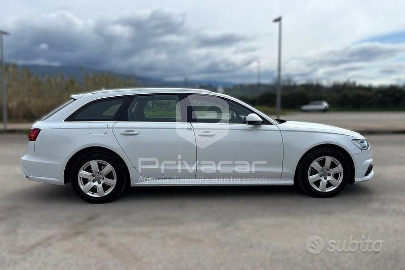 Usado Audi A6 Business 190 CV (139 kW) 2018 Blanco Berlina