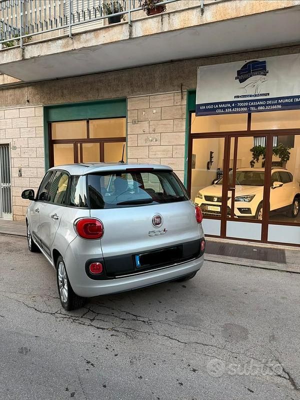 Usata Fiat 500L Lounge 85 CV (62 kW) 2015 Grigio Monovolume