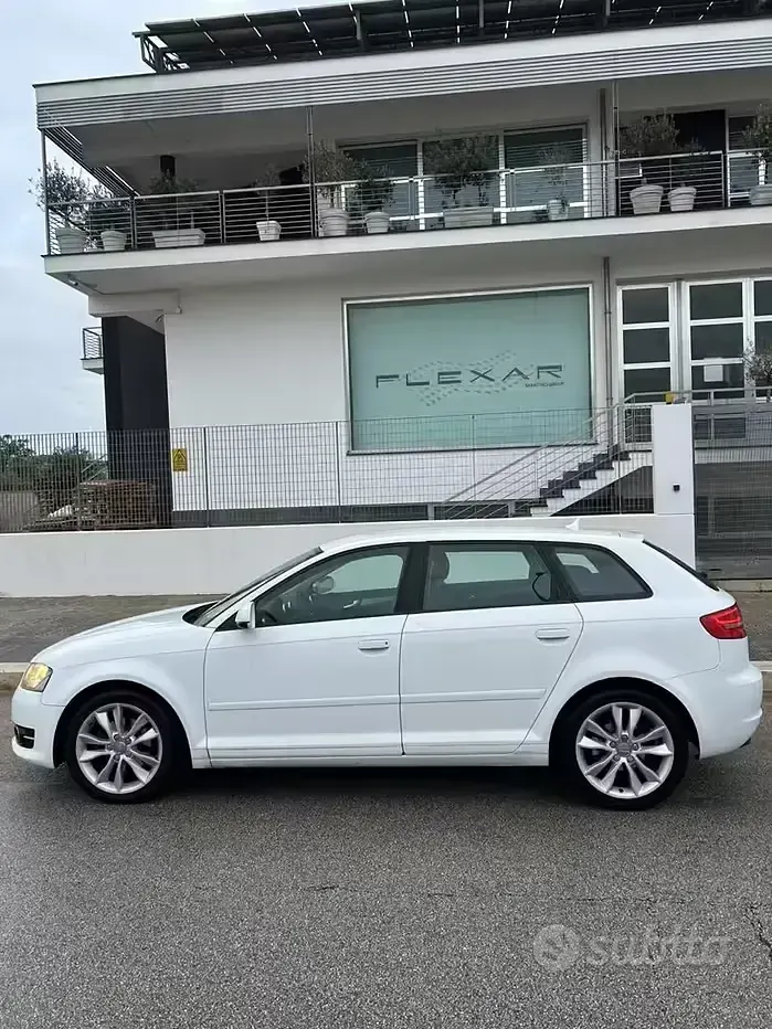 Usata Audi A3 2012 Bianco Utilitaria