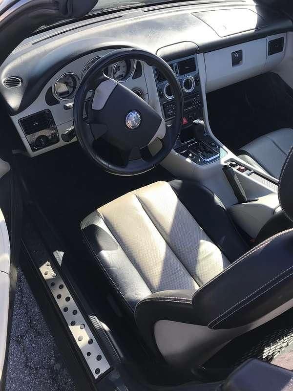 Usata Mercedes SLK230 193 CV (141 kW) 1997 Blu/azzurro Cabrio