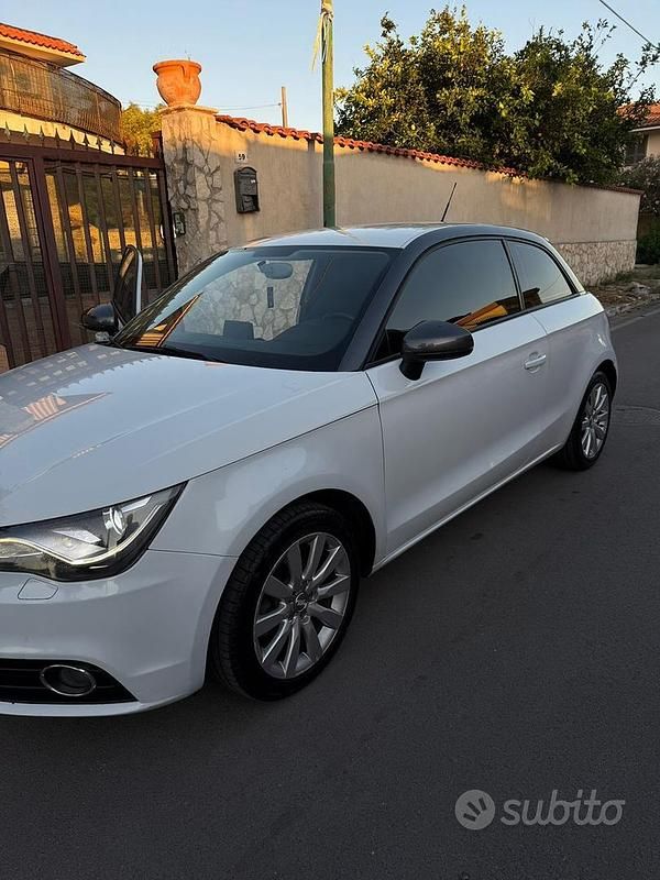 Usata Audi A1 2012 Bianco Utilitaria